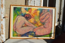 groupe de femmes nues nu