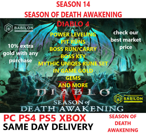 Season diablo power - 4, level