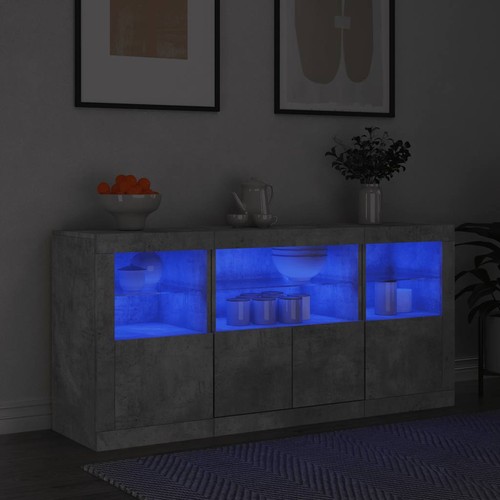 Buffet avec lumières led - buffet,