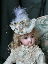 Chapeau Pour Poupée Ancienne 