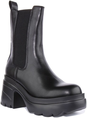 Bottes chelsea chunky noir - bottes,