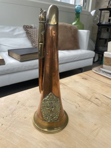 Ancien clairon militaire ww2 - clairon,