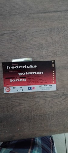 Rare ticket concert - rare, de