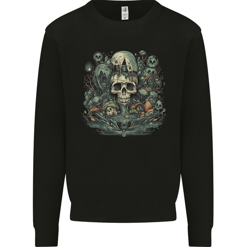 Sweat capuche gothique - À,