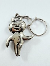 PORTE-CLES - Figurine Groom MIK - BLANCHISSERIES Teintureries Années 60 VINTAGE