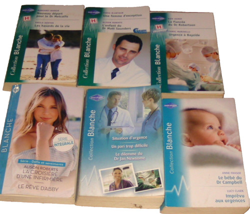 Lot livres harlequin - 6,