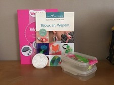 Bijoux en wepam, Marion Tasle Coffret + livre + moule sans la pâte