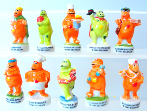 Serie feves 1999 casimir - de,