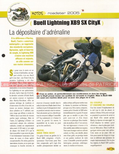 Buell lightning 1000 xb9 - 1000,
