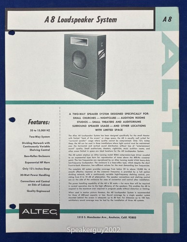Vintage altec lansing - vintage,