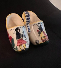 SABOT  QUIMPER Décor BRETON et BRETONNE  Signé  HB QUIMPER numéroté