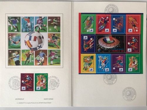 France encart fdc - france, yvert