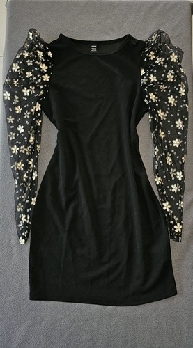 Robe noire shein taille - robe,