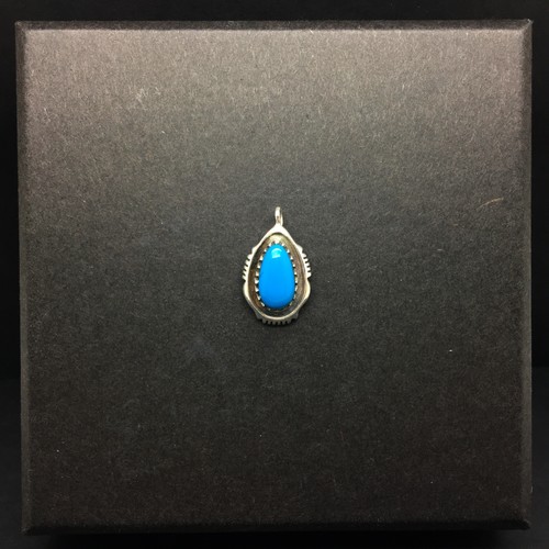 Pendentif turquoise fait main