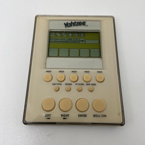 Hasbro yahtzee handheld - yahtzee,