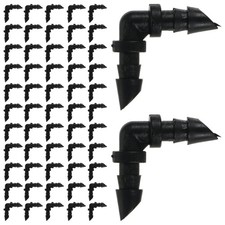  1000 raccords coudés cannelés pour irrigation goutte à goutte - Adaptateur en