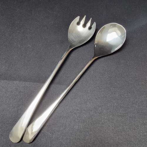 Couvert salade inox vintage - couvert,