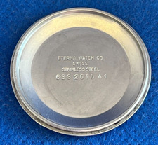 Fond de Montre Couvercle ETERNA WATCH 633201541 Watch back Lid Uhren deckel