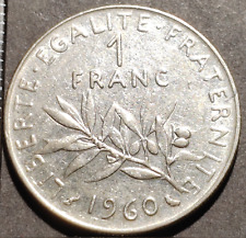 1 Franc semeuse 1960 France -