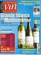 VIN DE FRANCE N°520 GRANDS BLANCS DE LA MEDITERRANEE / BOURGOGNES / VIN ET GOUT