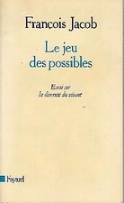 Le jeu des possibles - François Jacob - V90950