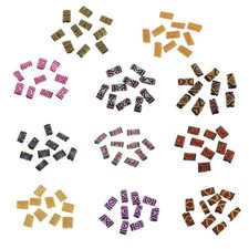 Lot de 10 tubes de perles