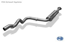 Silencieux Avant En Acier