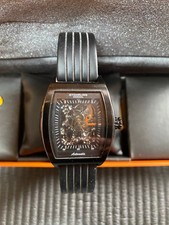 Rare modéle de montre Stuhrling automatic Squelette