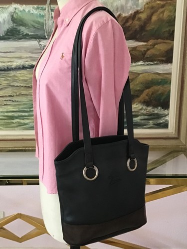 Sac cuir marine - marine, texier