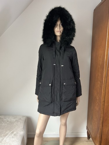 Manteau parka doudoune noire - parka,