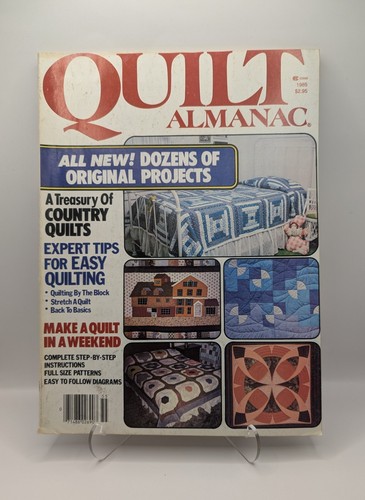 Quilt almanac 1985 vintage - quilt,
