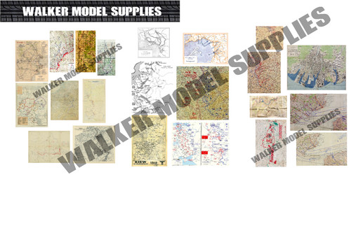 échelle cartes ww2 - Échelle, 1:6