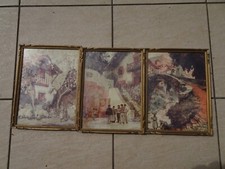 3 GRAVURES LITHOS ROGANEAU PAYS BASQUE