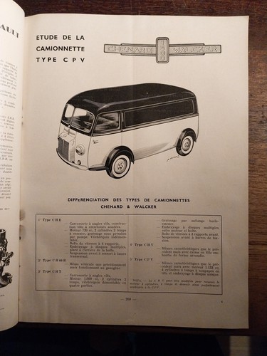 Revue technique chenard - revue,