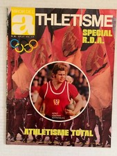 MIROIR DE L'ATHLETISME N°95 1972 SPECIAL R.D.A HEINZ JOACHIM ROTHENBURG