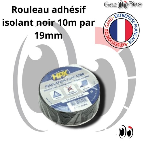 Rouleau isolant adhésif noir - rouleau,