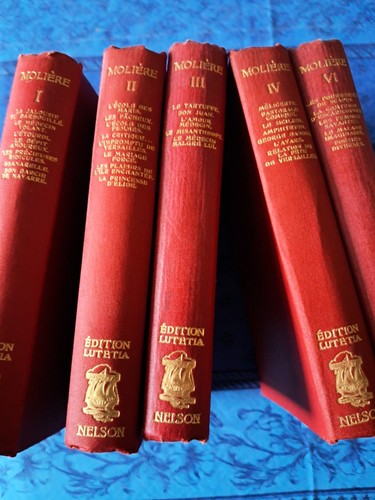 Livres anciens molière - livres,