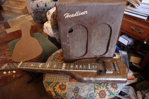 1948 supro supreme lap steel - supro,