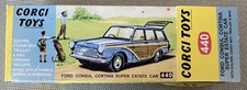 CORGI TOYS #440 FORD CONSUL CORTINA ESTATE CAR IN REPRO BOX SCALE 1/43