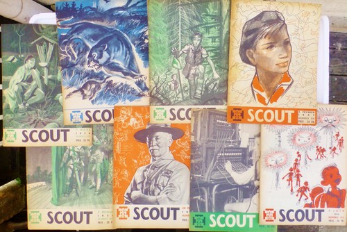 Lot revues scout - revues,