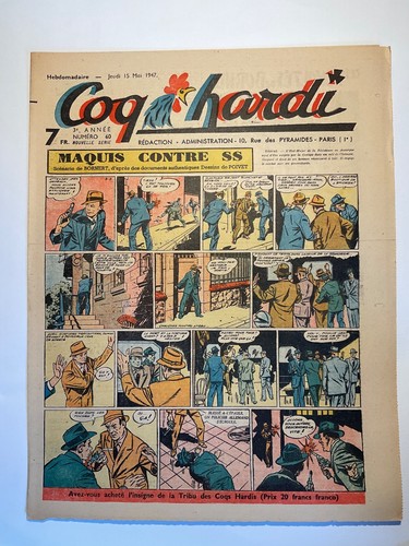 Coq hardi 3eme année - coq,