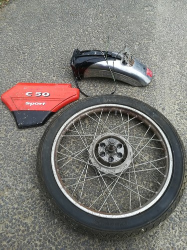 Roue arrière zündapp c50 - roue,