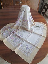 Foulard carré en soie Ted