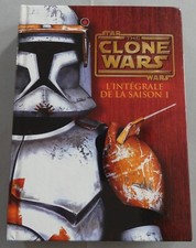COFFRET DIGIBOOK RIGIDE 4 DVD STAR WARS THE CLONE WARS L'INTEGRALE LA SAISON 1