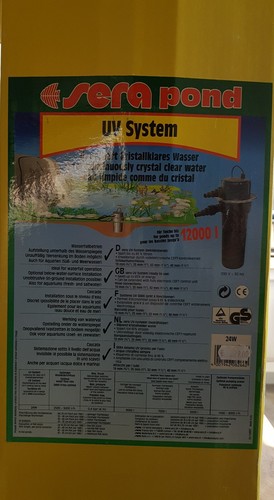 Sera pond system 24w - uv-system,