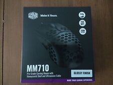 Cooler Master - Master MM710 Wired Optical Gaming Mouse - Black Glossy