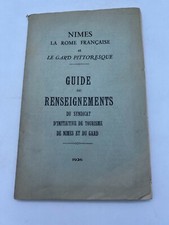Guide de renseignements de tourisme de Nîmes et du Gard - 1926