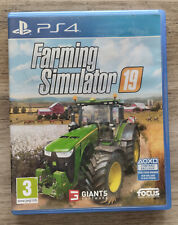 Playstation 4 PS4 - Farming Simulator 19 complet