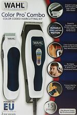 WAHL 1395 Color Pro COMBO Kit Tondeuse à Cheveux Filaire 15 Pièces Détaillant...