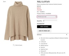 Nili Lotan Nasıra Ribbed